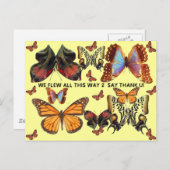 Dank u! briefkaart (Voorkant / Achterkant)