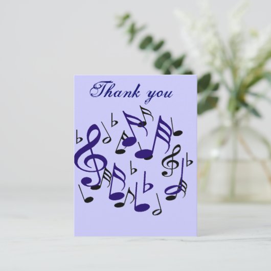 Dank u._ briefkaart (Staand voorkant)