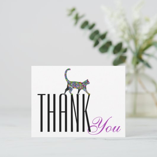 Dank u Briefkaart - SRF (Staand voorkant)