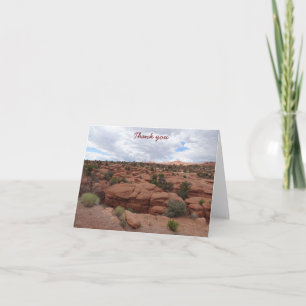 Dank u briefpapier - Arches National Park Bedankkaart