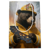 Dank u, California Firefighter Beer Medium Cadeauzakje (Voorkant)
