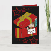 Dank u chibi bedankkaart (Voorkant)