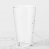 Dank u Cliënt Huwelijkscadeau Sage Groen Glas (Rechts)