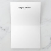 Dank u dat u ons hebt genegeerd toen wij geen gesc kaart (Binnen)