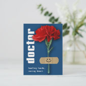 Dank u, dokter | Fijne Briefkaarten op de Dag van  (Staand voorkant)