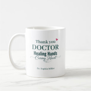 Dank U Dokter Genezende Handen Zorgzaam Hart Custo Koffiemok