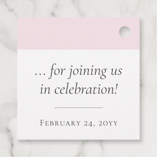 Dank u Elegante Waterverf Bloemenboerderij Bedankjes Labels (Achterkant)