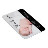 Dank u en de Aankondiging van de Geboorteplaats va Magneet (Rechterzijde)