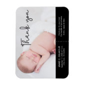 Dank u en de Aankondiging van de Geboorteplaats va Magneet (Verticaal)