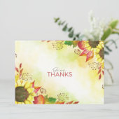 Dank U Feestdagenkaart (Staand voorkant)