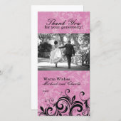 Dank u fotokaart (4x8) bedankkaart