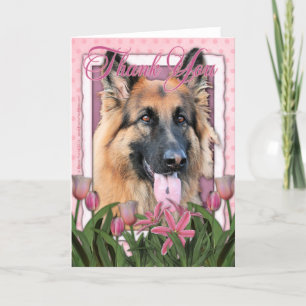 Dank u - German Shepherd - Chance Bedankkaart