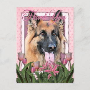 Dank u - German Shepherd - Chance Briefkaart