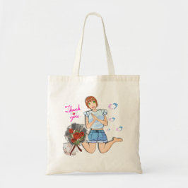 Dank u geschenkzak. tote bag