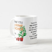 Dank u Geweldige leraar Koffiemok (Voorkant links)