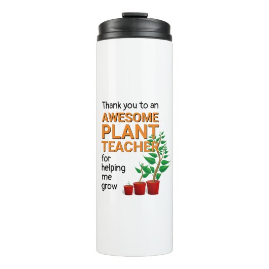 Dank u Geweldige leraar Thermosbeker (Voorkant)
