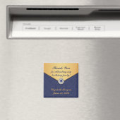 Dank u Golden Damask Magnet Magneet (Insitu (Vaatwasser))