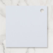 Dank u Green Grass en Sky Guest Bedankjes Labels (Achterkant)