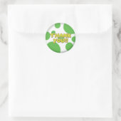 Dank u Groene vlekken Sticker (Tas)