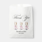 Dank u hart Bruiloft gunst tassen Bedankzakje (Voorkant)