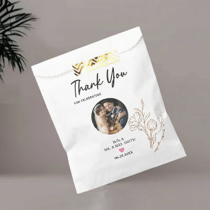 Dank u Hond Treat Bruiloft Favor Bag Aangepaste Bedankzakje