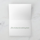 Dank u Hydrangea Bedankkaart (Binnen)