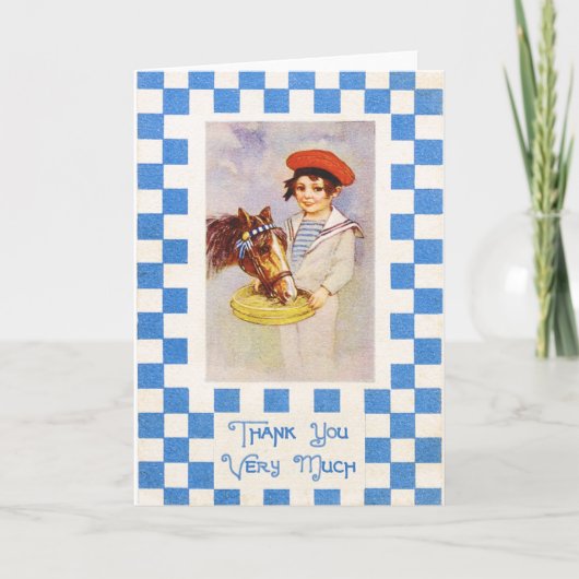 Dank u kaarden bedankkaart (Voorkant)