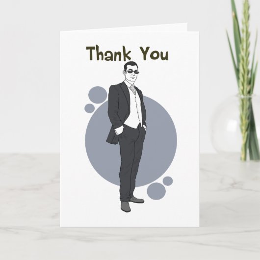 Dank u kaarden bedankkaart (Voorkant)