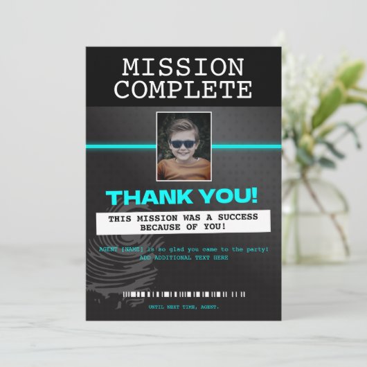 DANK U KAART (Staand voorkant)