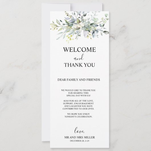 Dank u kaart, bureau dank u kaart (Voorkant)