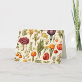 Dank u kaart - Groentetuin thema (Achterkant)