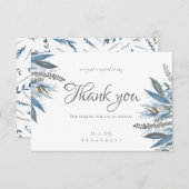 Dank u kaart gunst kaart bruiloft (Voorkant / Achterkant)