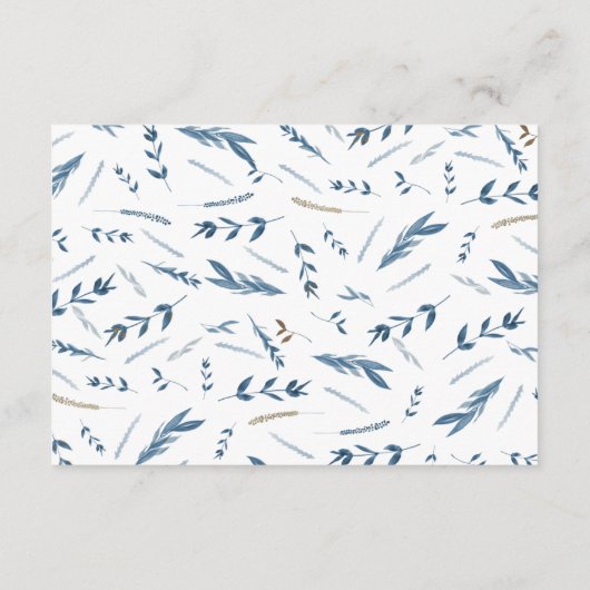 Dank u kaart gunst kaart bruiloft (Achterkant)