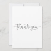 Dank u kaart, script dank u kaart, foto bedankkaart (Achterkant)