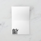 Dank u kaart Ski Snow Blade Winter Sport (Binnen)