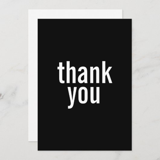 Dank u Kaarten voor een Bar Mitzvah (Voorkant / Achterkant)