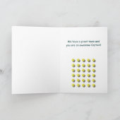 Dank u, kapitein bedankkaart (Binnen)