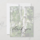 DANK U KARTASPEN TREE DESIGN BEDANKKAART (Voorkant)