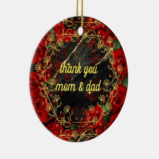 dank u keramisch ornament (Rechts)