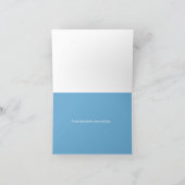 Dank u krijgt goed cadeau Gardenia Flower Bedankkaart (Binnen)