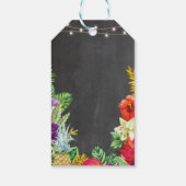 Dank u Label Aloha Favor Labels Chalk Wedding Cadeaulabel (Achterkant)