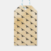 Dank u Label Gotisch Lijst Favor Labels Bruiloft Cadeaulabel (Achterkant)