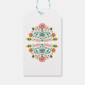 Dank u Labels Fiesta Mexicaans Print Limoen Bruilo Cadeaulabel (Achterkant)