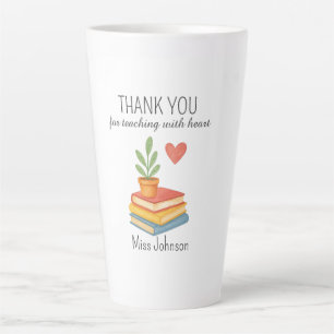 Dank u leraar - oprechte waardering geschenk latte mok