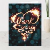 Dank u licht bedankkaart (Voorkant)