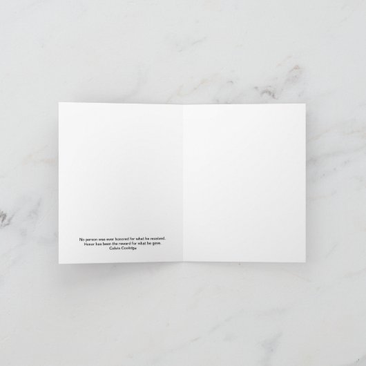 Dank u Lyme Awareness Notecards Bedankkaart (Binnen)