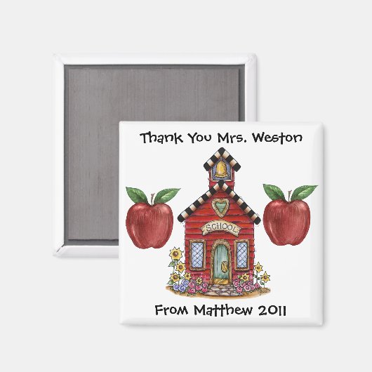 Dank u Magnet Magneet (Voorkant / Achterkant)