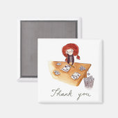 Dank u Magnet Magneet (Voorkant / Achterkant)