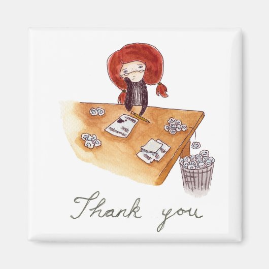 Dank u Magnet Magneet (Voorkant)