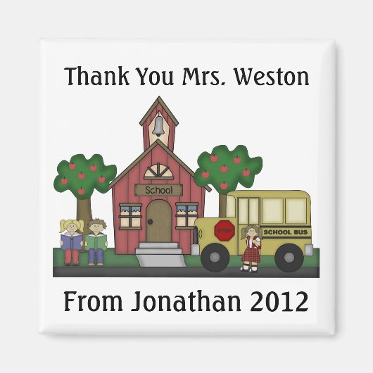 Dank u Magnet van SRF Magneet (Voorkant)